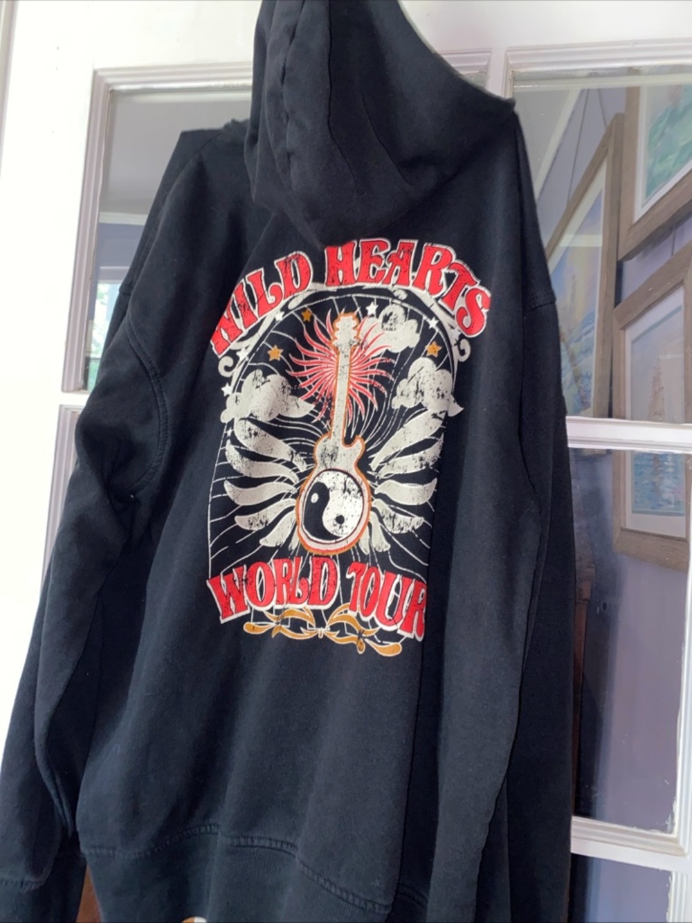 Y2K 2000s Self Esteem Wild Hearts World Tour Full Zip Hoodie size XL